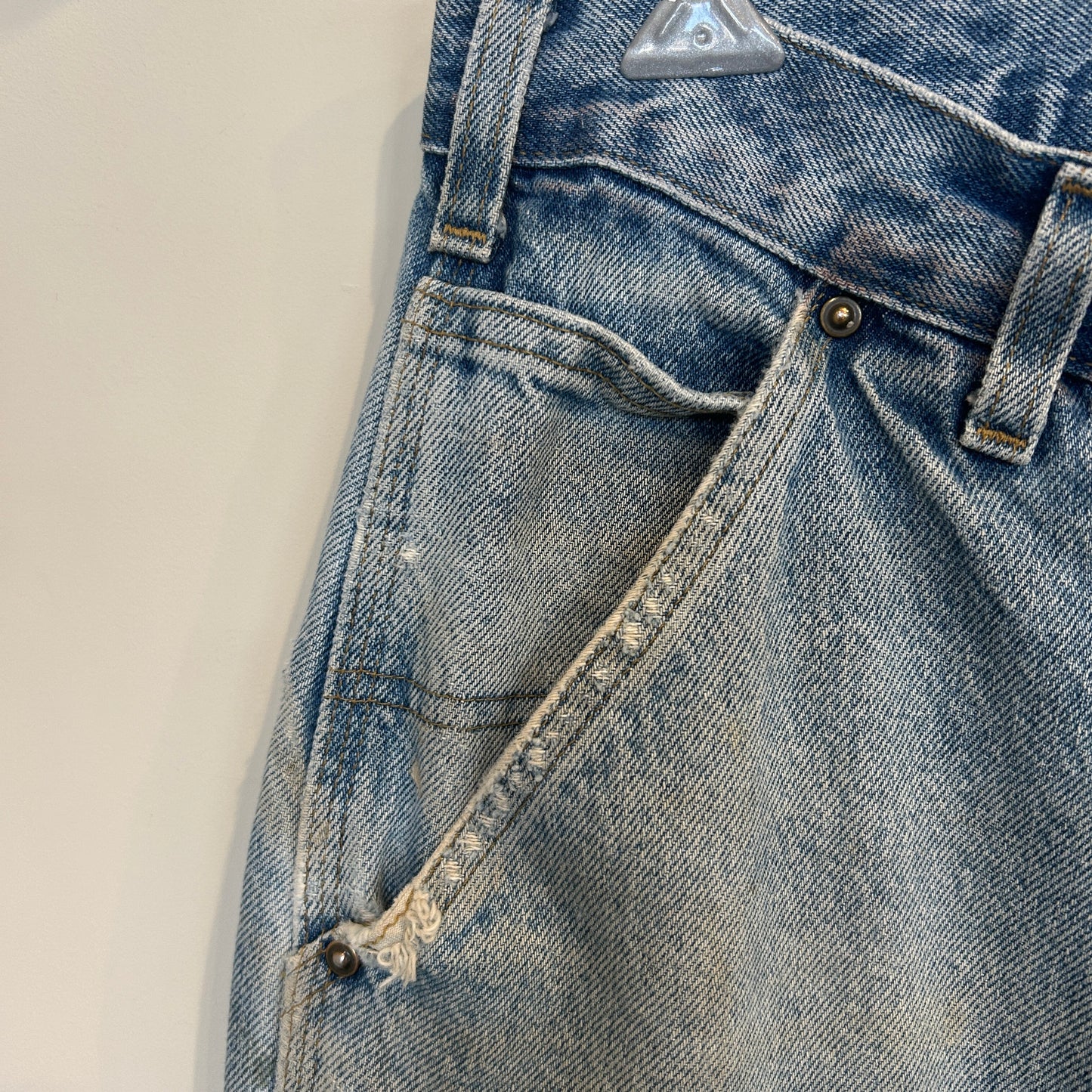 2020 Carhartt カーハート ダブルニーパンツ デニム ブルー (33×34)/C0456P-SO