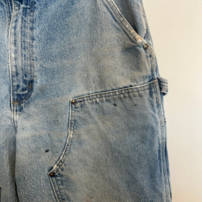 2020 Carhartt カーハート ダブルニーパンツ デニム ブルー (33×34)/C0456P-SO