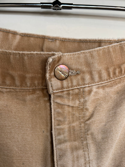 00's Carhartt カーハート ダブルニー ベージュ (サイズ不明)/C1055P-SO