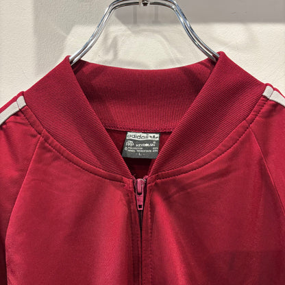 80's adidas アディダス ATP トラックジャケット トレフォイル バーガンディ(L)/B4236J-SO