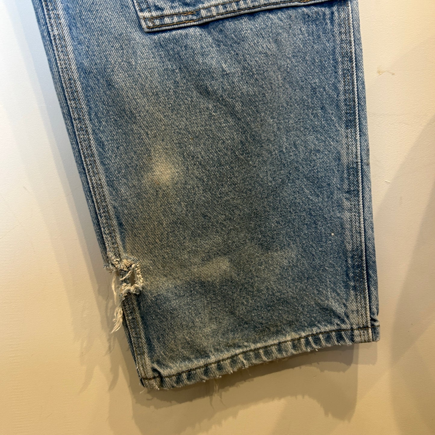 2020 Carhartt カーハート ダブルニーパンツ デニム ブルー (33×34)/C0456P-SO