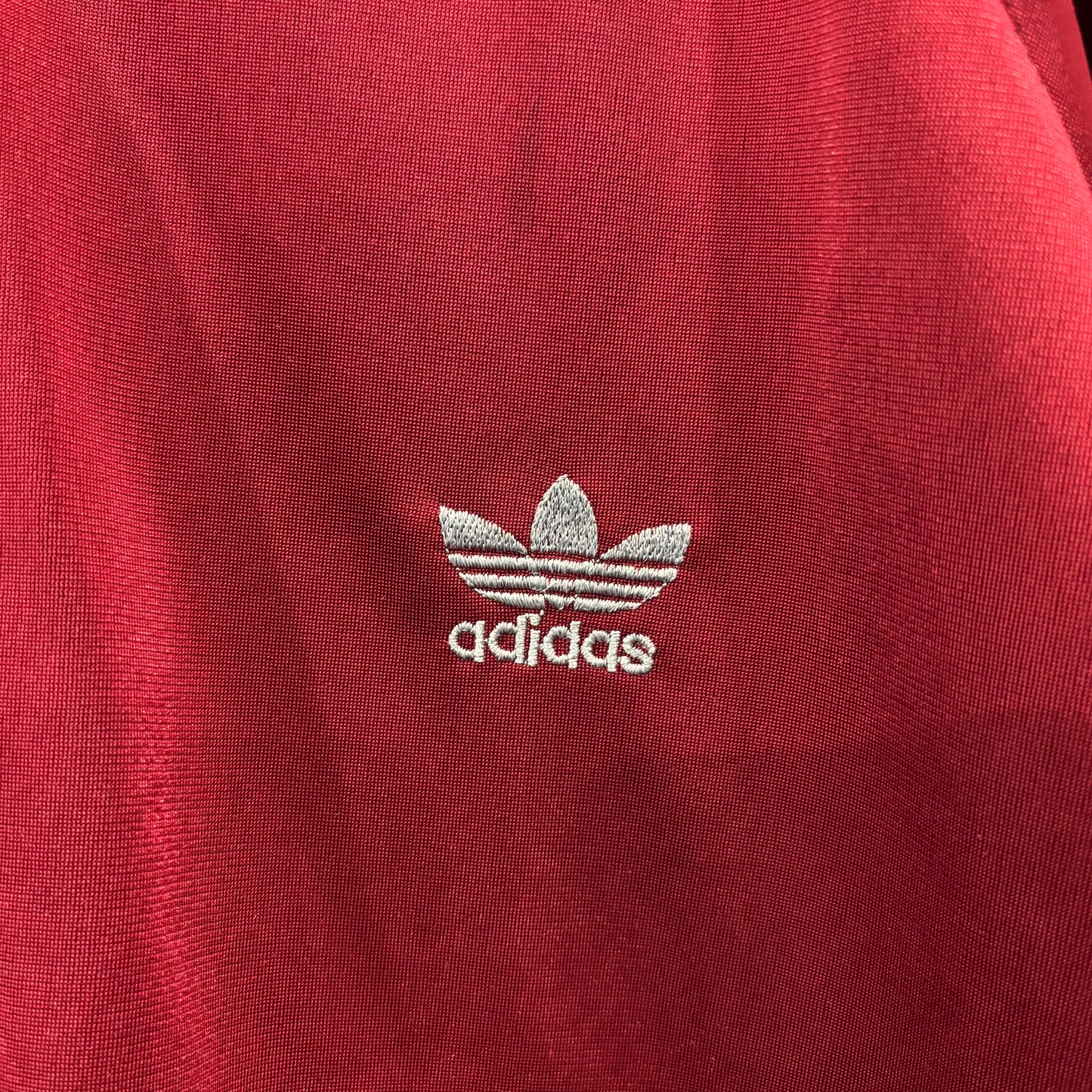 80's adidas アディダス ATP トラックジャケット トレフォイル バーガンディ(L)/B4236J-SO