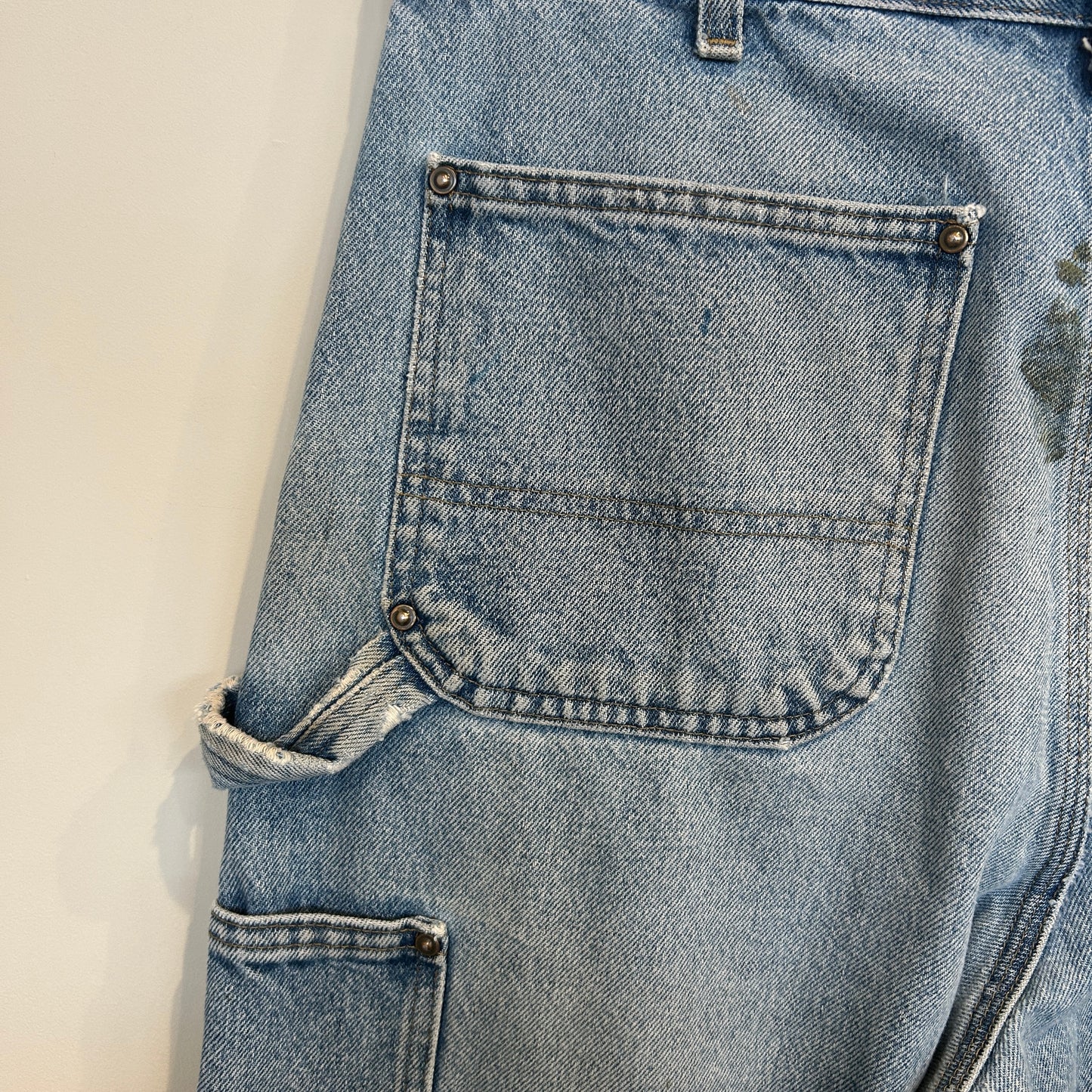 2020 Carhartt カーハート ダブルニーパンツ デニム ブルー (33×34)/C0456P-SO