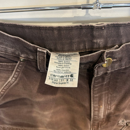 2017 Carhartt カーハート ダブルニーパンツ B136 DKB (31×32)/C0446P-SO