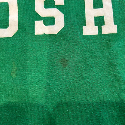80's Jerzees ”FROSH”フロッキープリントナンバリングTシャツ 緑(L)/A7066T-SO