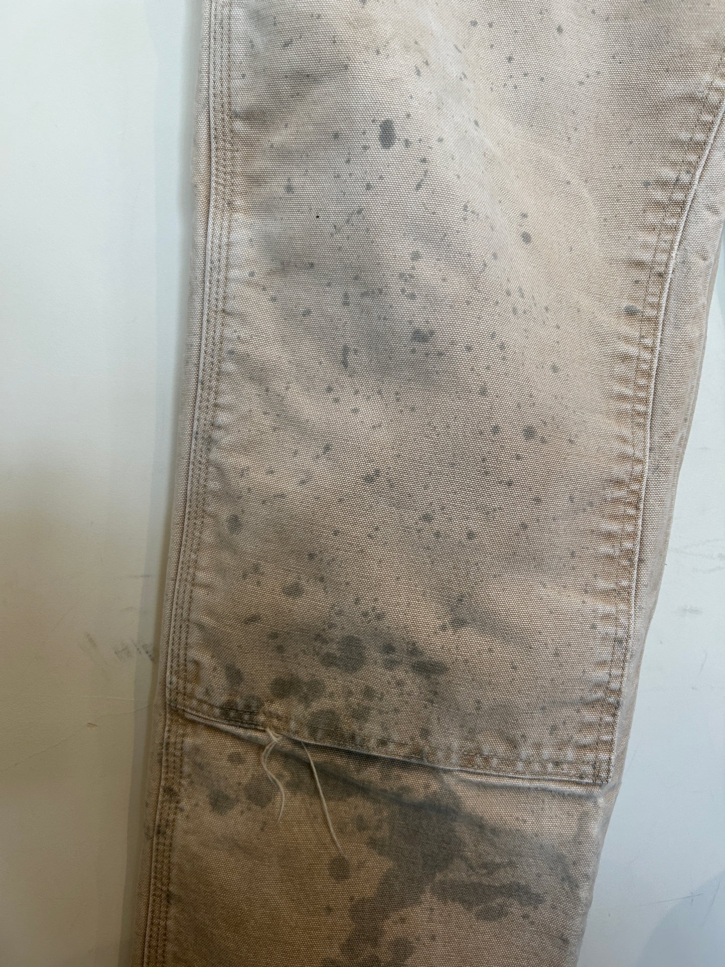 00's Carhartt カーハート ダブルニー ベージュ (サイズ不明)/C1055P-SO
