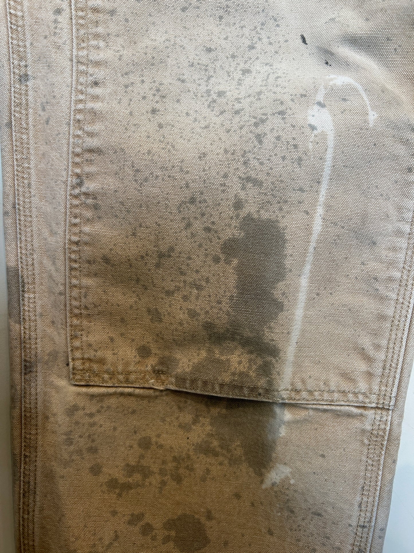 00's Carhartt カーハート ダブルニー ベージュ (サイズ不明)/C1055P-SO