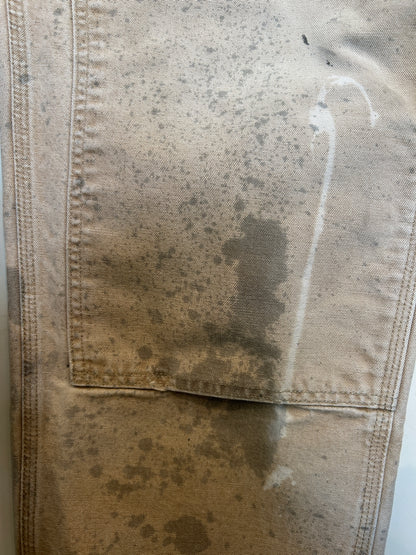 00's Carhartt カーハート ダブルニー ベージュ (サイズ不明)/C1055P-SO