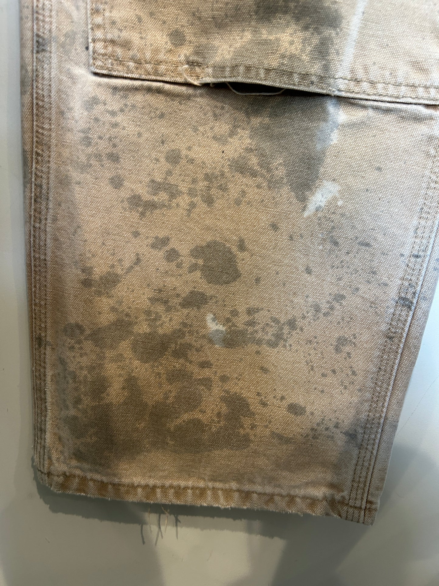 00's Carhartt カーハート ダブルニー ベージュ (サイズ不明)/C1055P-SO