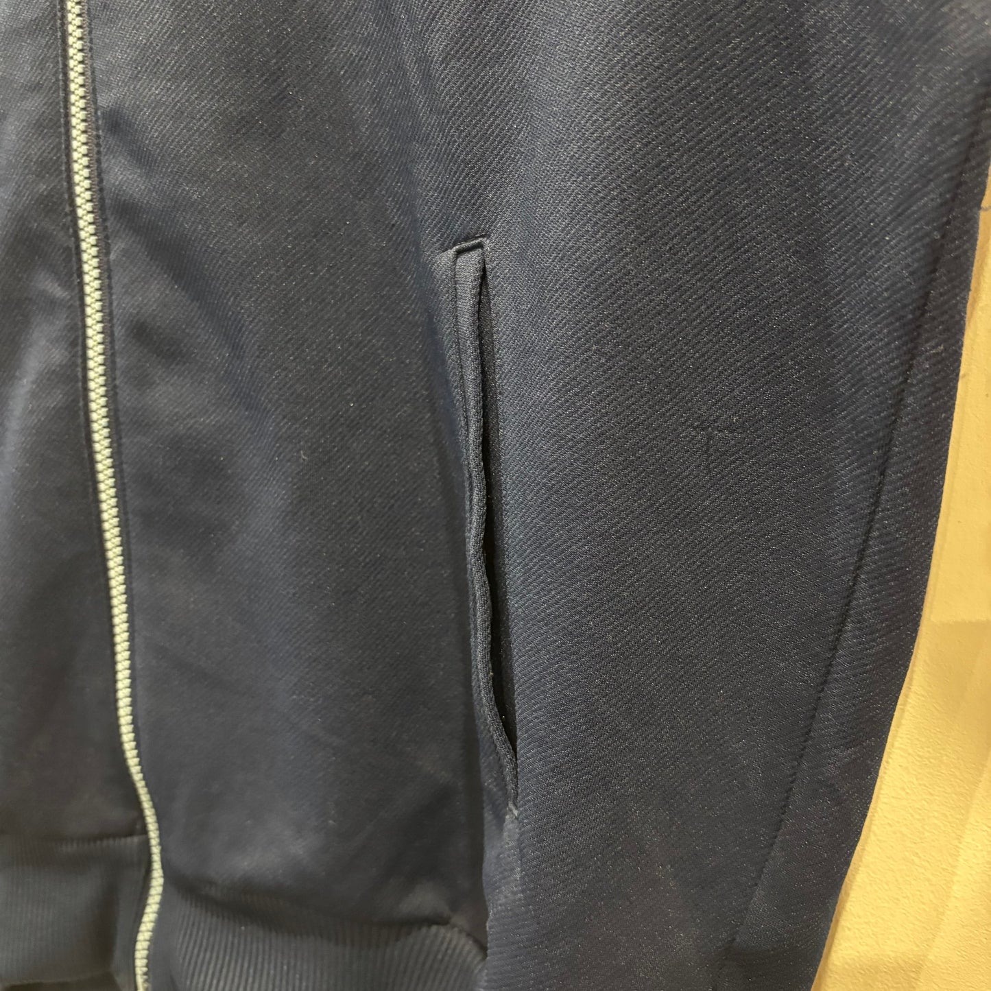 70-80's adidas アディダス トラックジャケット トレフォイル ネイビー(サイズ不明 L-XL相当)/A1322J-SO