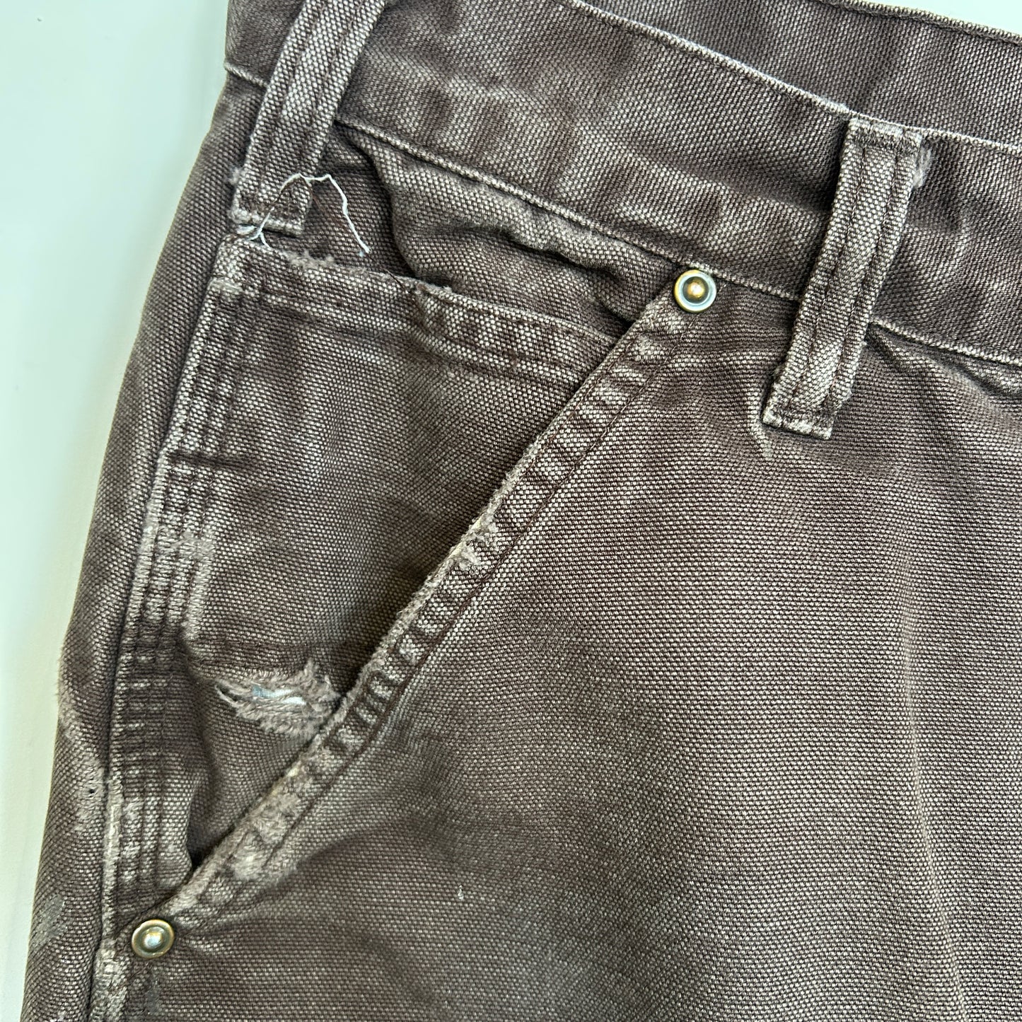 00's Carhartt カーハート ダブルニー B136 DKB (34×34)/C1291P-SO
