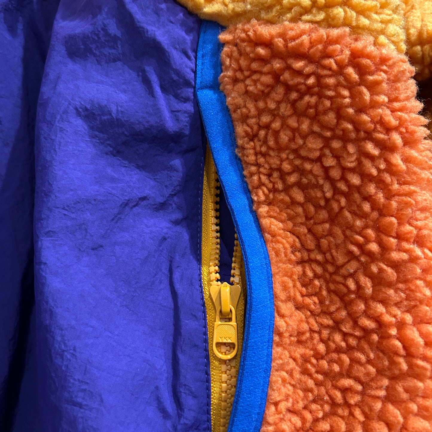 NIKE ハーフジップフリースパーカー オレンジ/パープル(L)/A8884O-SO