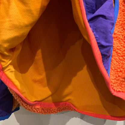 NIKE ハーフジップフリースパーカー オレンジ/パープル(L)/A8884O-SO