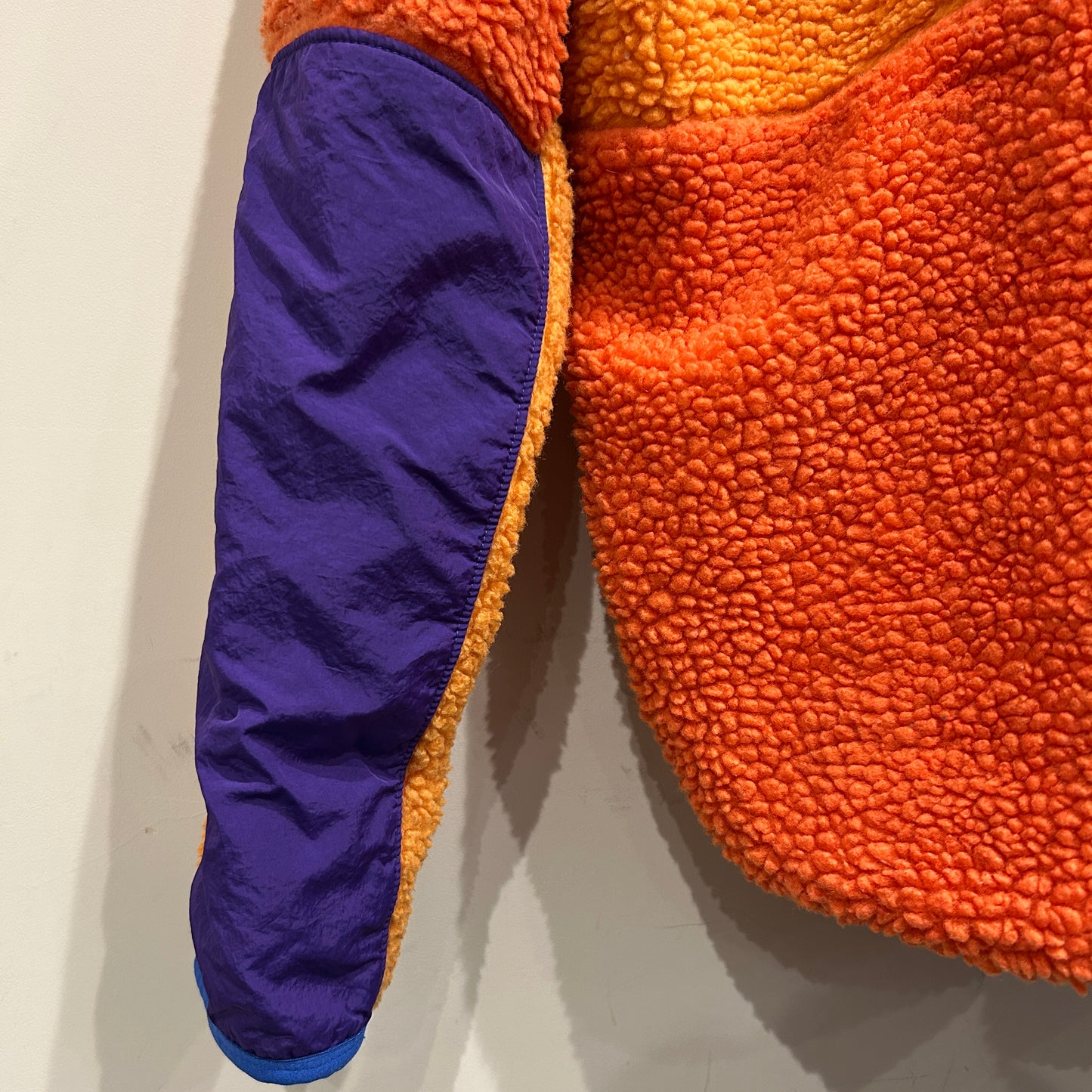 NIKE ハーフジップフリースパーカー オレンジ/パープル(L)/A8884O-SO