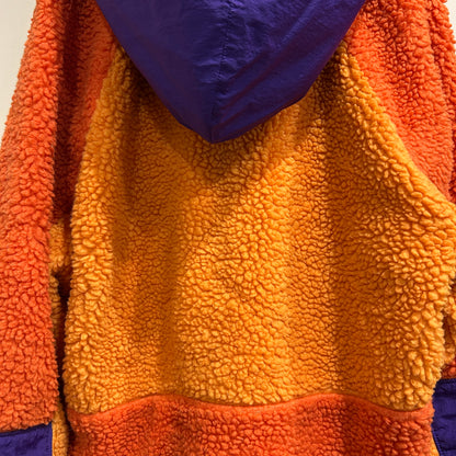 NIKE ハーフジップフリースパーカー オレンジ/パープル(L)/A8884O-SO
