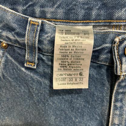 2022 Carhartt カーハート ダブルニーパンツ B73-DST (33×32)/C0451P-SO