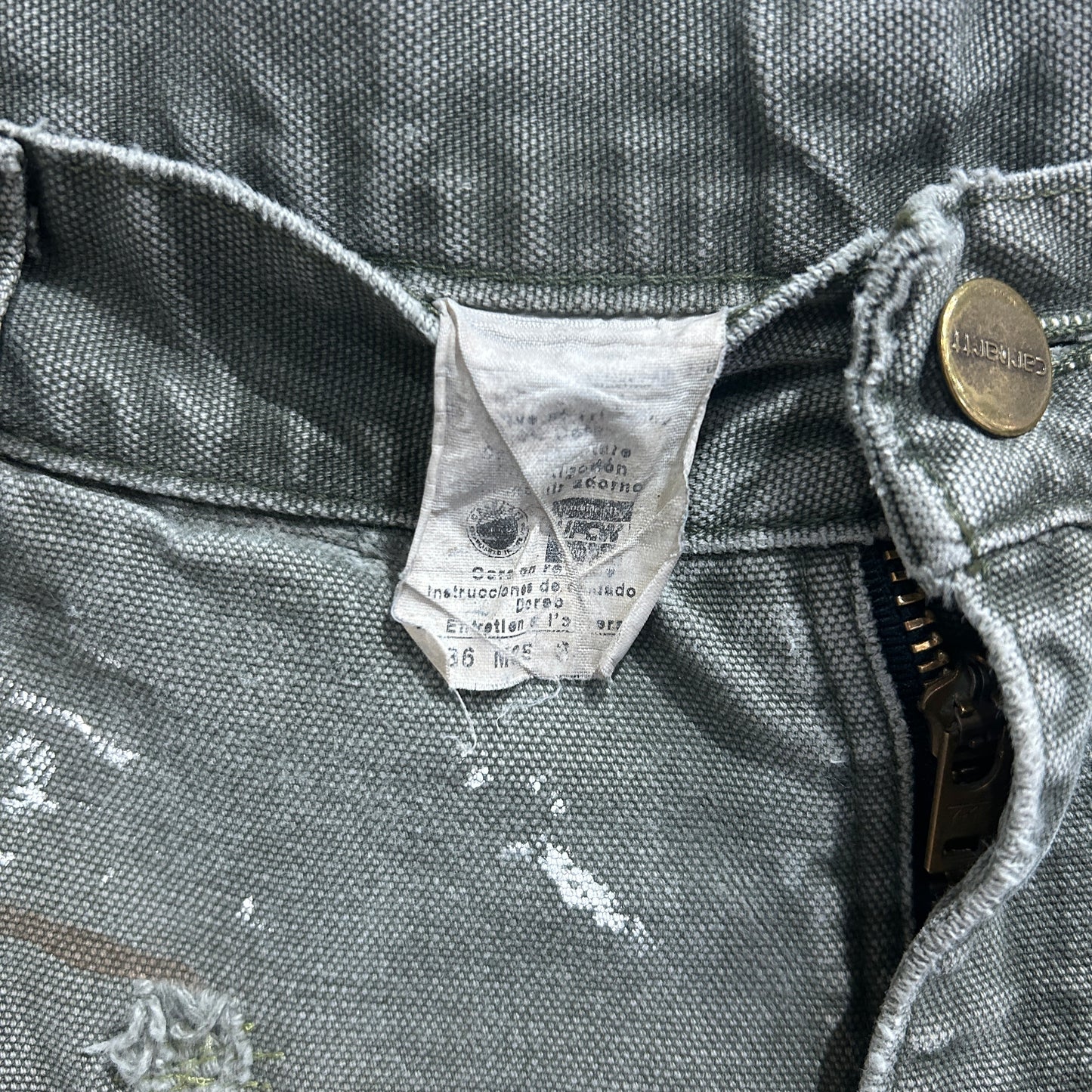 00's Carhartt カーハート ダブルニーパンツ B136 MOS (L34)/C0444P-SO