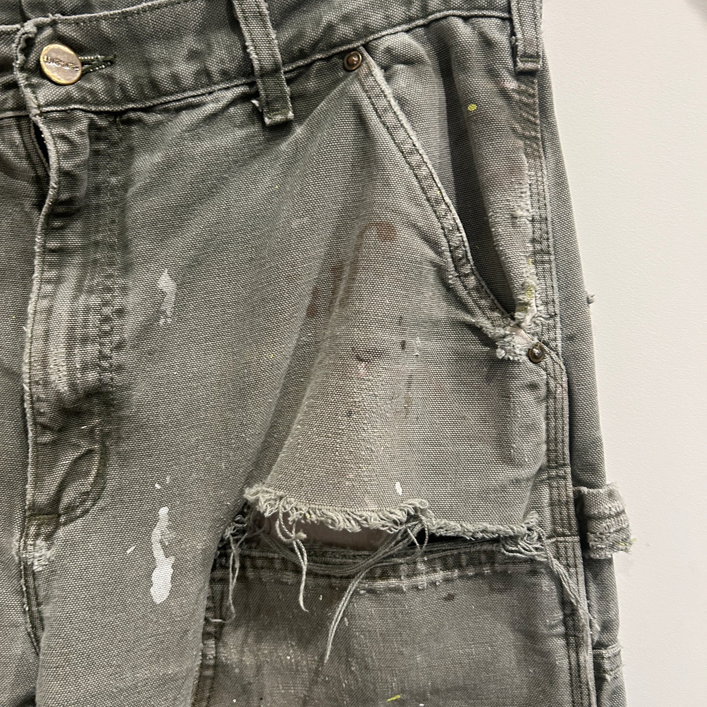 00's Carhartt カーハート ダブルニーパンツ B136 MOS (L34)/C0444P-SO