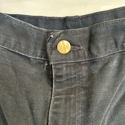 00's Carhartt カーハート ダブルニー USA製 黒 (サイズ不明)/C1293P-SO