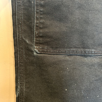 00's Carhartt カーハート ダブルニー USA製 黒 (サイズ不明)/C1293P-SO