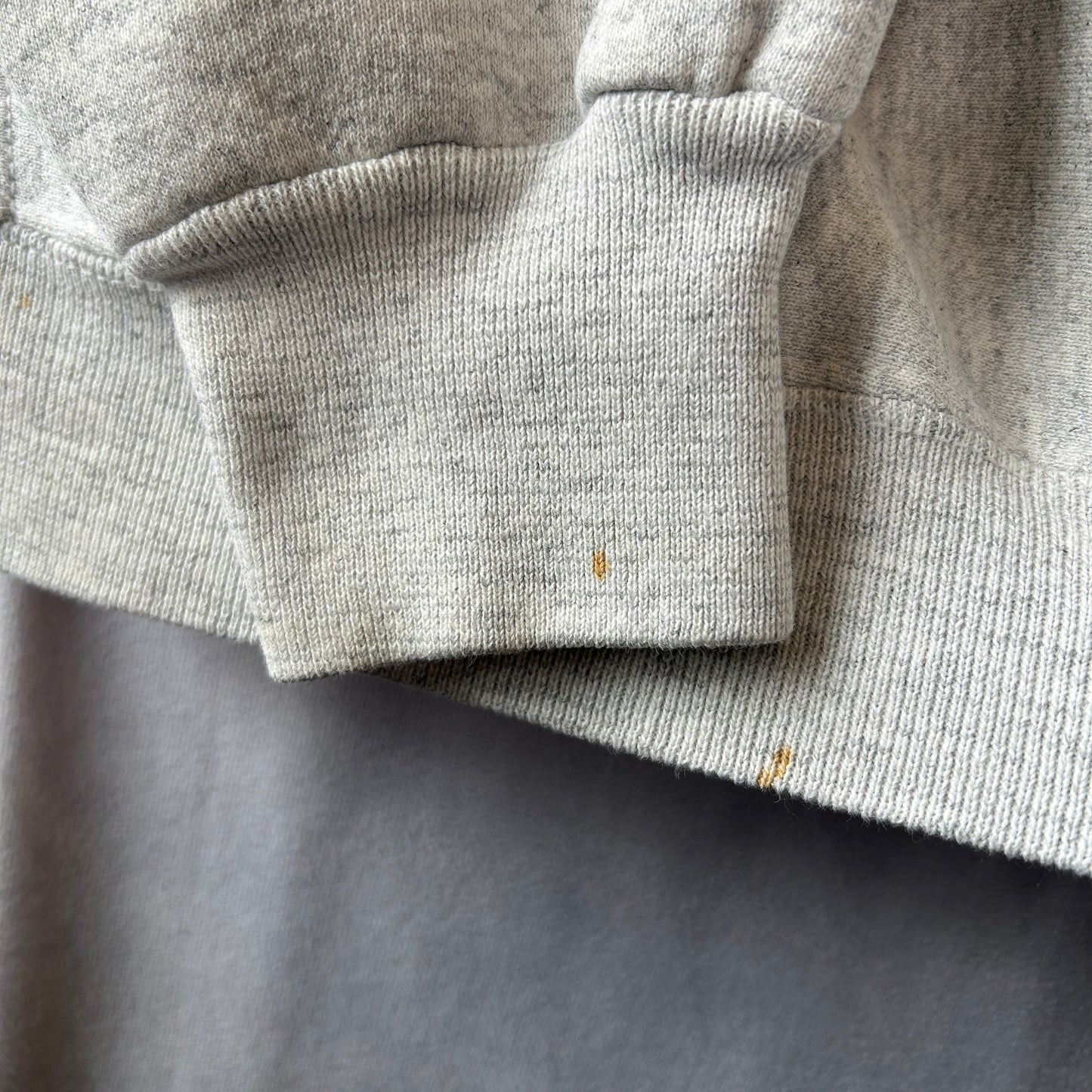 90's Hanes U.S.NAVY 刺繍スウェット グレー(XL)/C0629S-SO