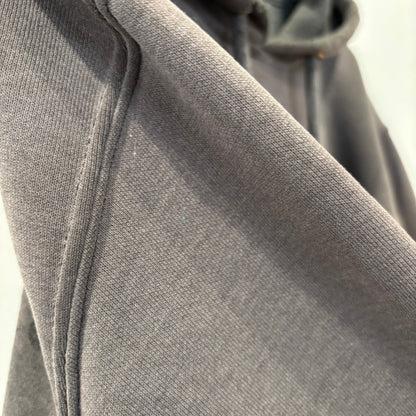 00's Carhartt カーハート 袖ロゴ プルオーバーパーカー K288 チャコールグレー(M)/C1583S-SO