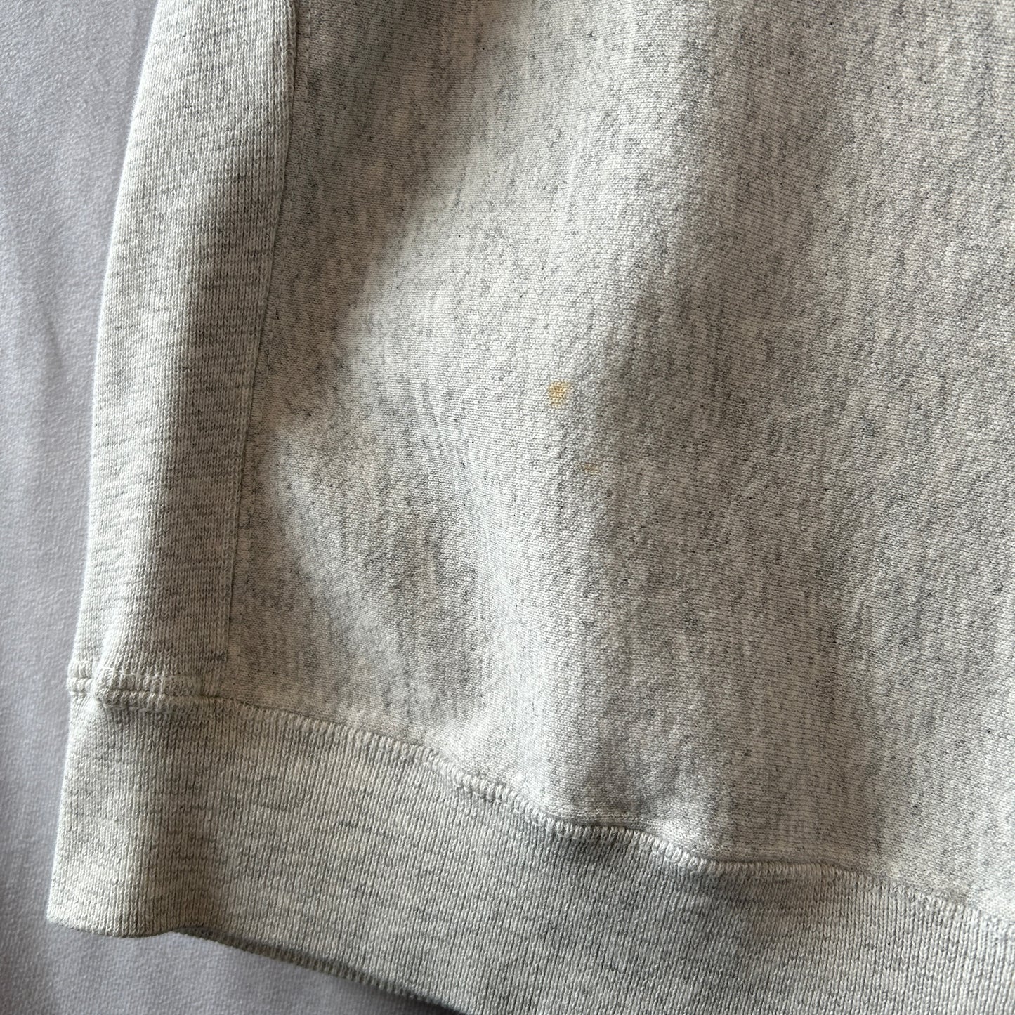 90's Hanes U.S.NAVY 刺繍スウェット グレー(XL)/C0629S-SO