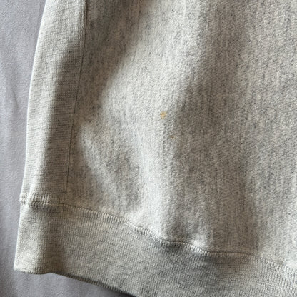 90's Hanes U.S.NAVY 刺繍スウェット グレー(XL)/C0629S-SO