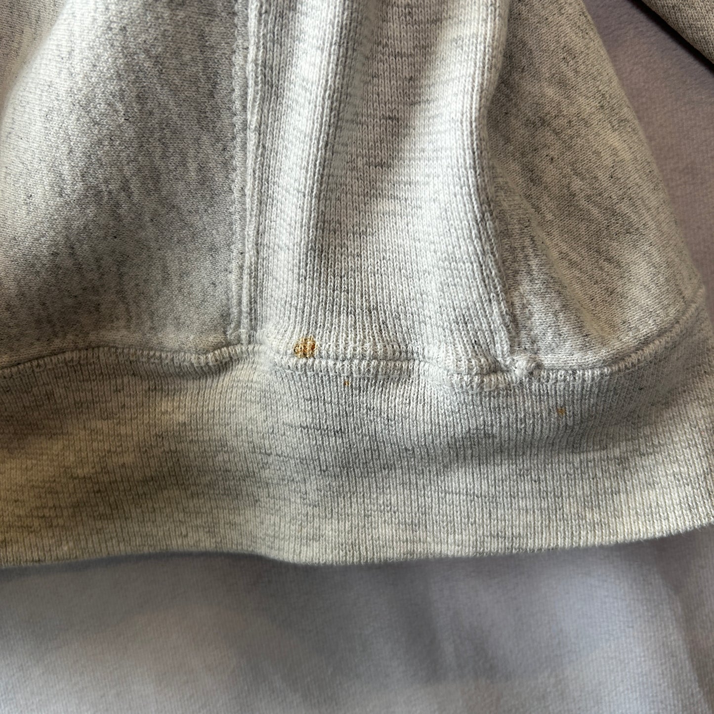 90's Hanes U.S.NAVY 刺繍スウェット グレー(XL)/C0629S-SO