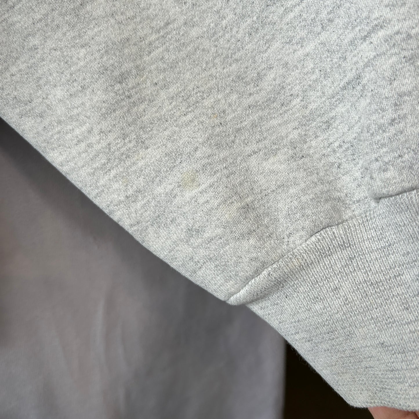 90's Hanes U.S.NAVY 刺繍スウェット グレー(XL)/C0629S-SO