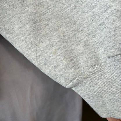 90's Hanes U.S.NAVY 刺繍スウェット グレー(XL)/C0629S-SO