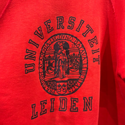 80's sport cp& sport Leiden カレッジスウェット 赤 (サイズ不明)/A7674S-SO