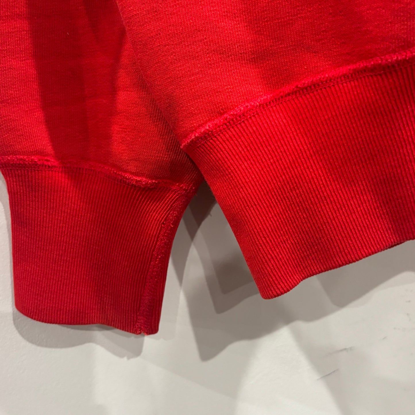 80's sport cp& sport Leiden カレッジスウェット 赤 (サイズ不明)/A7674S-SO