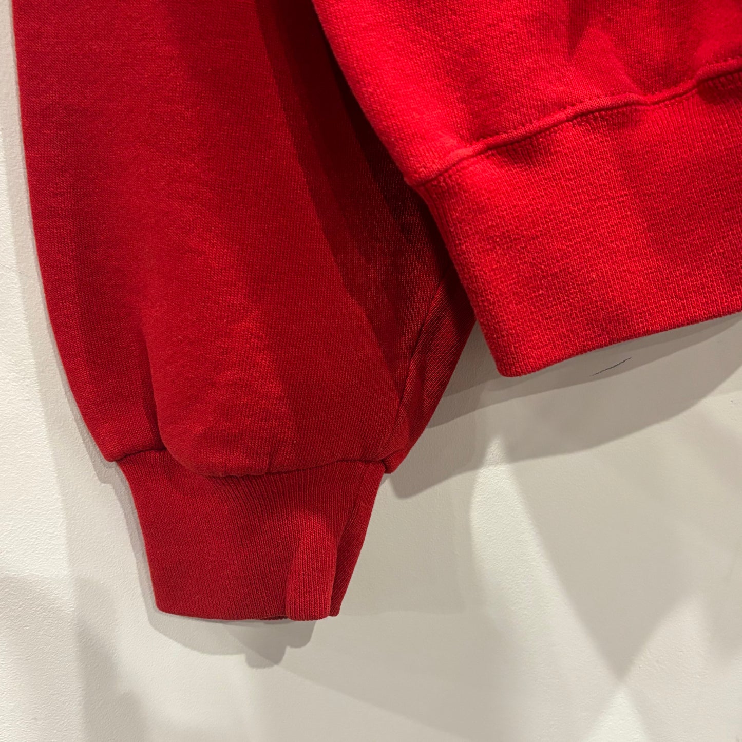 00's Russell Athletic Bulldog Wrestling カレッジスウェット 赤 (L)/A5613S-SO