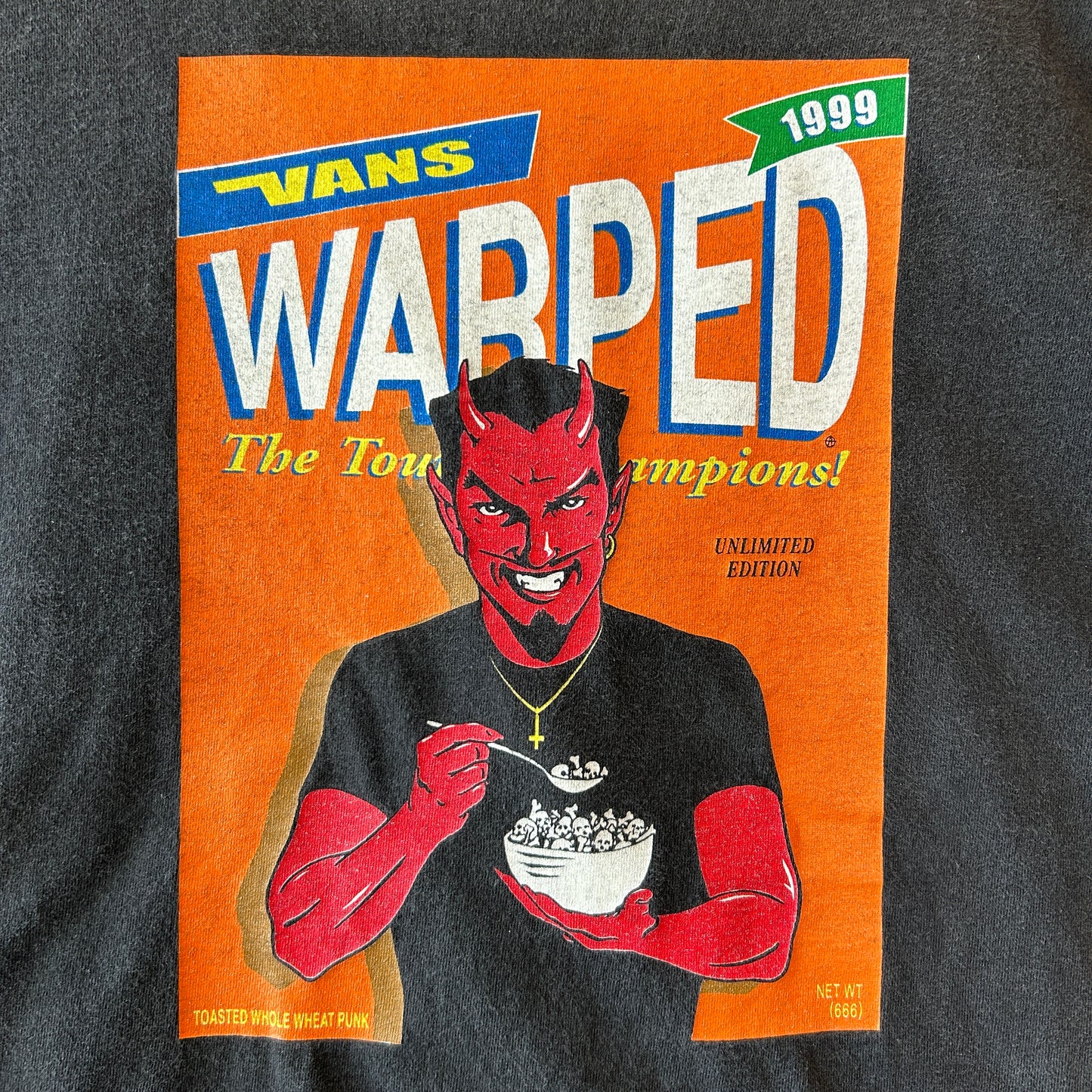 90's Vans Warped Tour '99 ワープドツアー Tシャツ フェス スケート coop Tultex(XL)/C1295T-SO