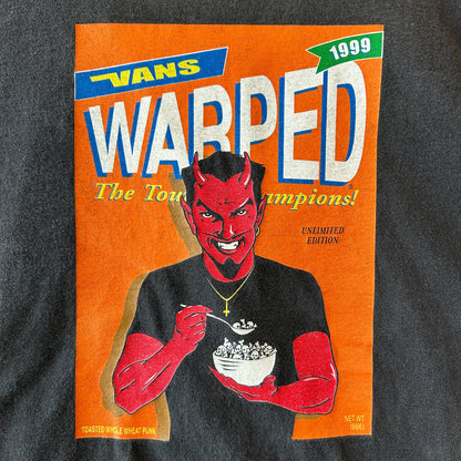 90's Vans Warped Tour '99 ワープドツアー Tシャツ フェス スケート coop Tultex(XL)/C1295T-SO