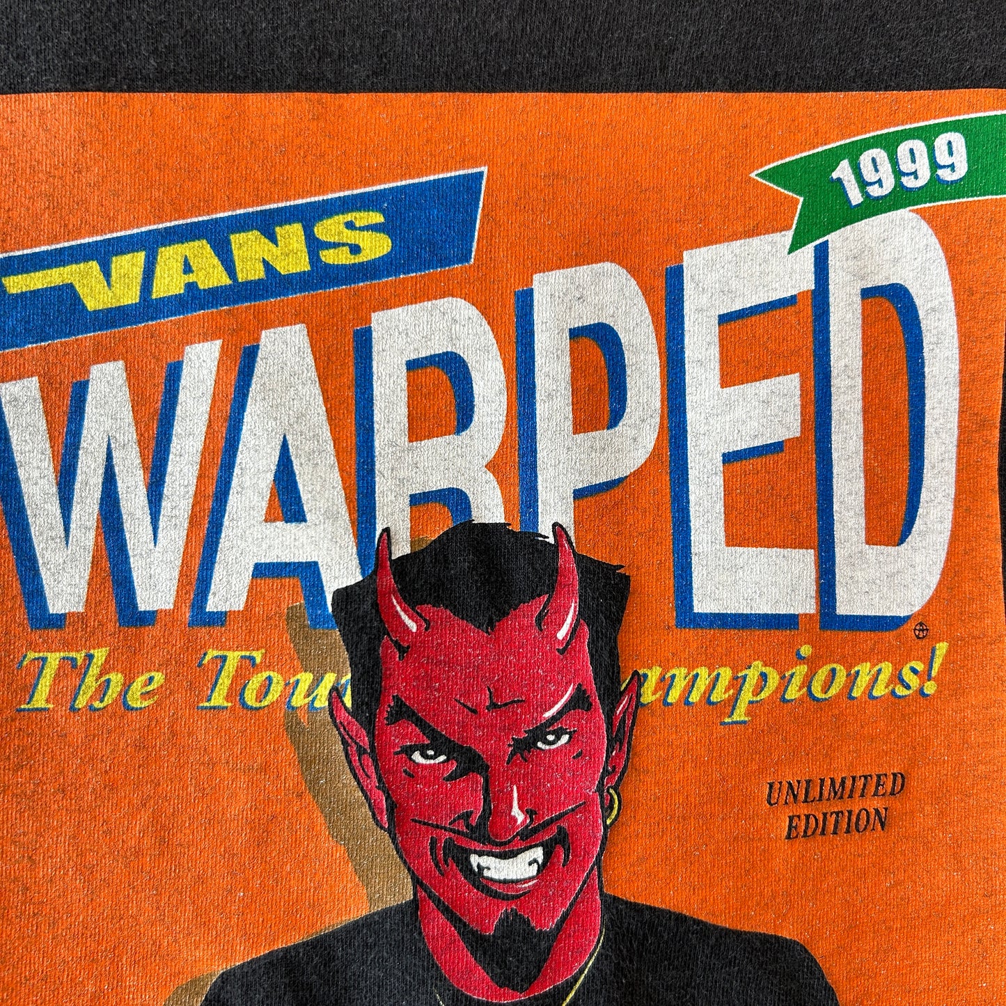 90's Vans Warped Tour '99 ワープドツアー Tシャツ フェス スケート coop Tultex(XL)/C1295T-SO