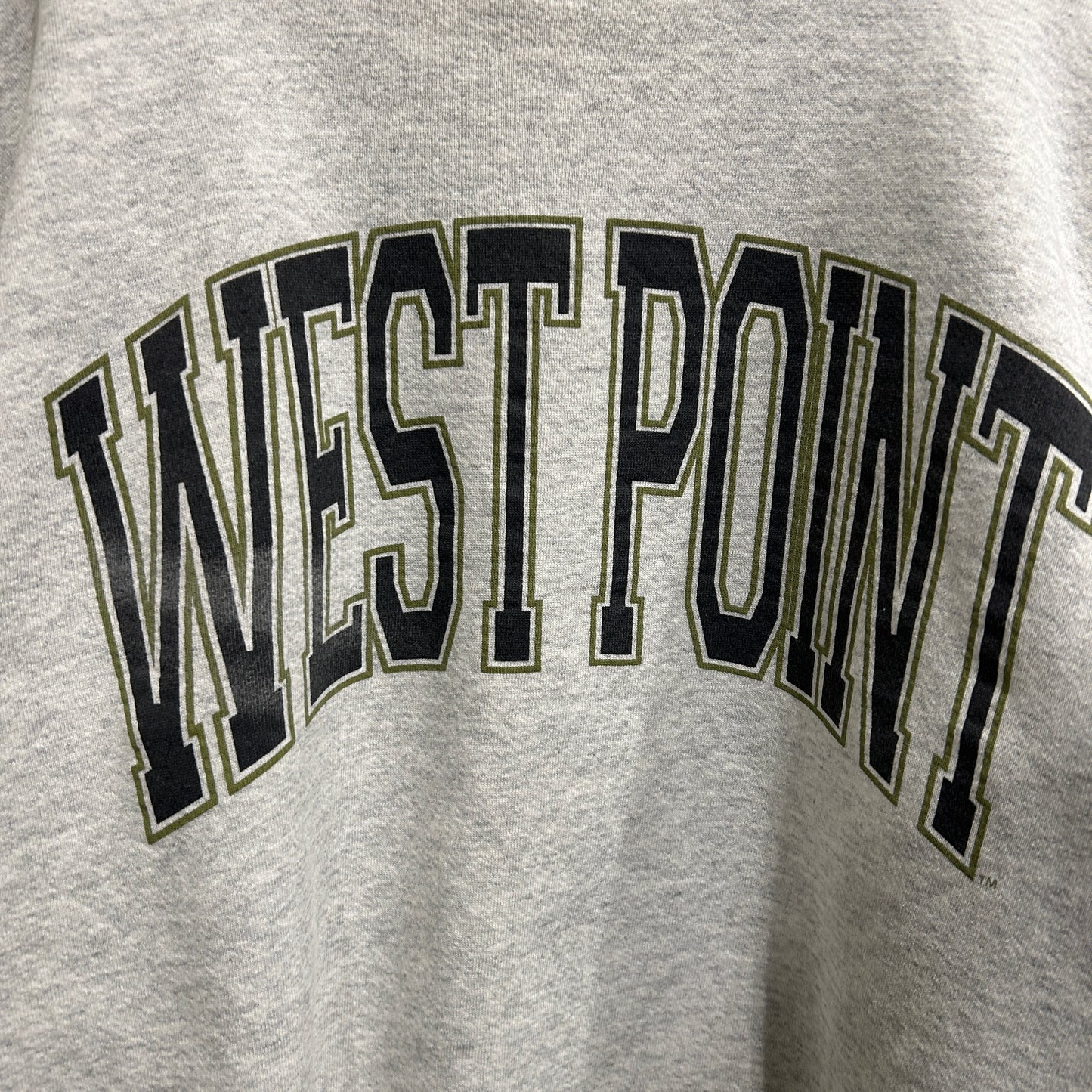 90's ALPZ  米陸軍士官学校 WEST POINT スウェット グレー(XL)/A8448S-SO