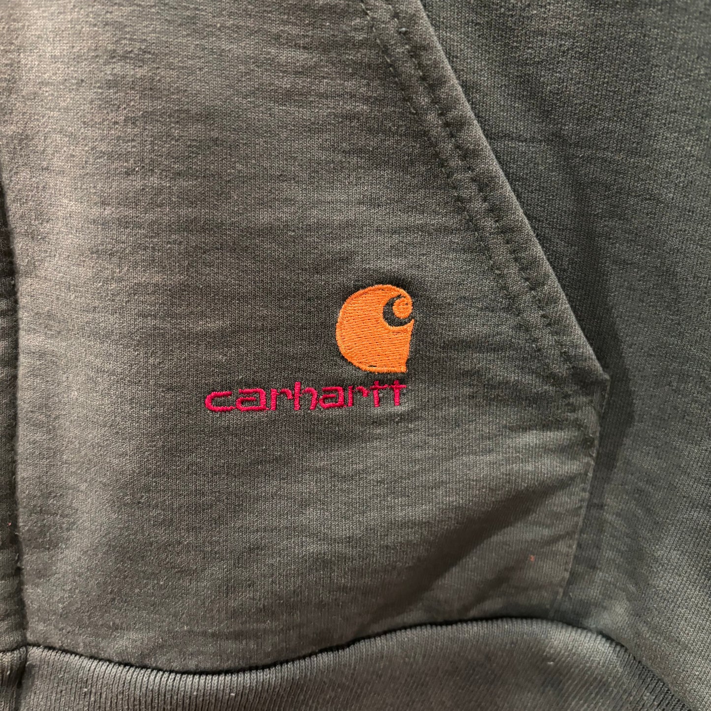 90's Carhartt カーハート ダブルフェイスフルジップパーカー セージグリーン(M)/B4241S-SO