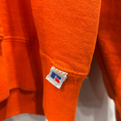 90's Russell Athletic Buffalo State カレッジスウェット オレンジ (XL)/A8843S-SO