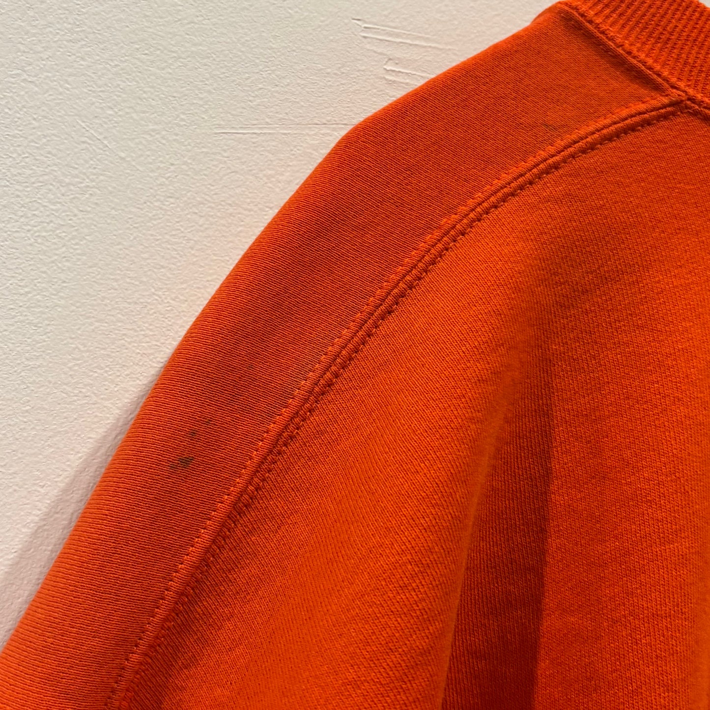 90's Russell Athletic Buffalo State カレッジスウェット オレンジ (XL)/A8843S-SO