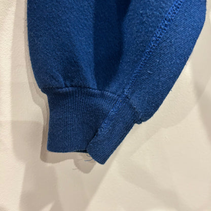 80's Artex New York Buffalo ラグラン カレッジスウェット 青 (L)/B3332S-SO