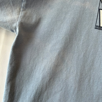 90's Vans ヴァンズ オーバルロゴTシャツ スケート ブルー (L)/C1075T-SO