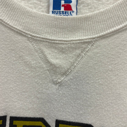 90's Russell Athletic Purdue カレッジスウェット 白 (XL)/B2979S-SO