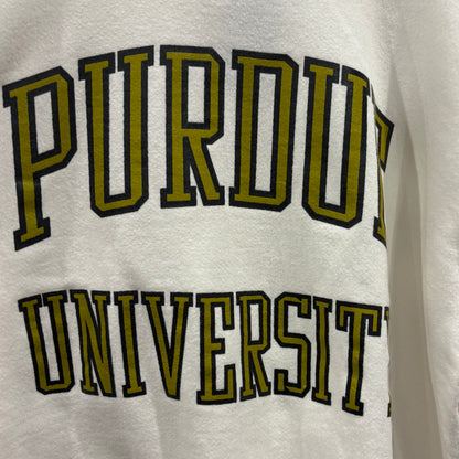 90's Russell Athletic Purdue カレッジスウェット 白 (XL)/B2979S-SO