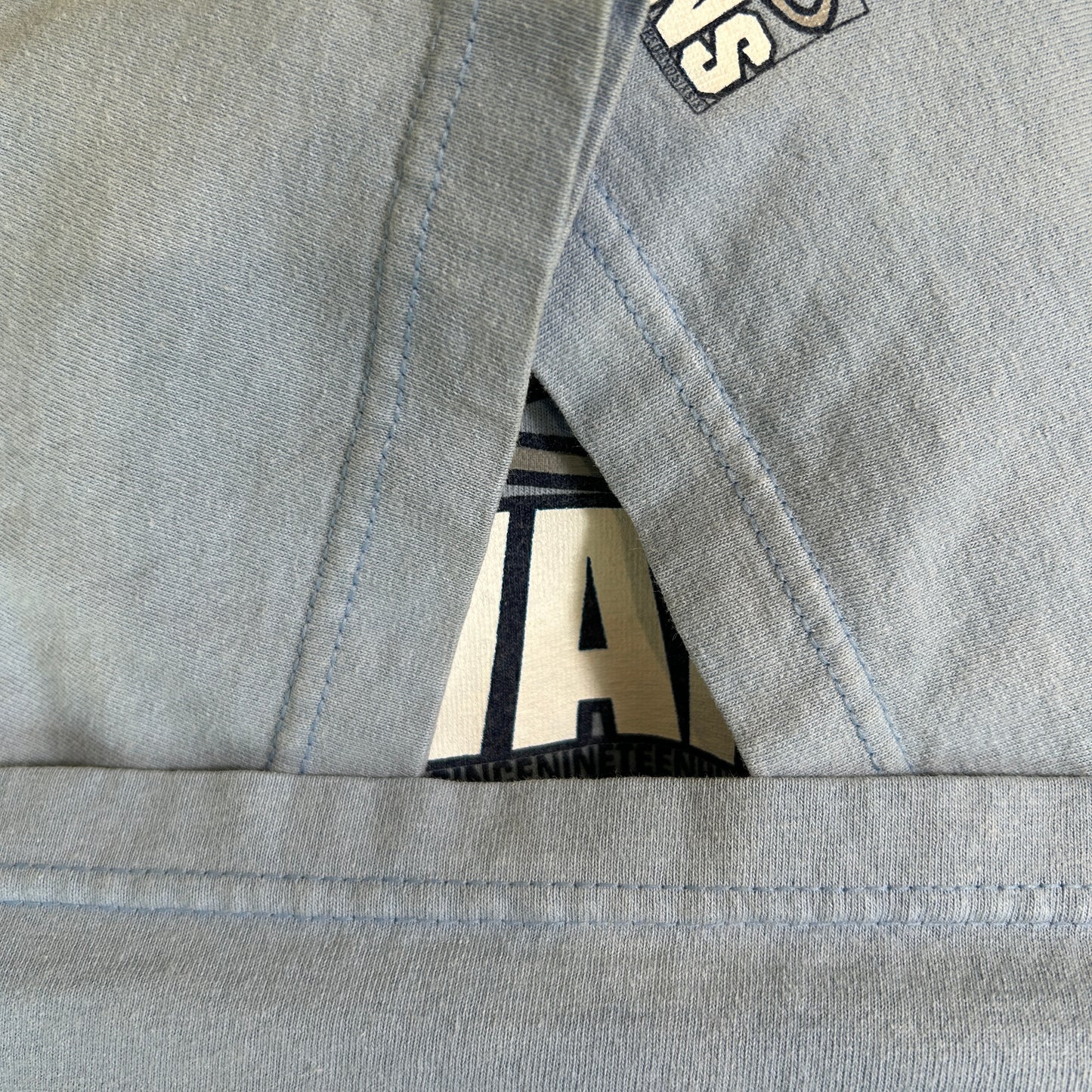 90's Vans ヴァンズ オーバルロゴTシャツ スケート ブルー (L)/C1075T-SO