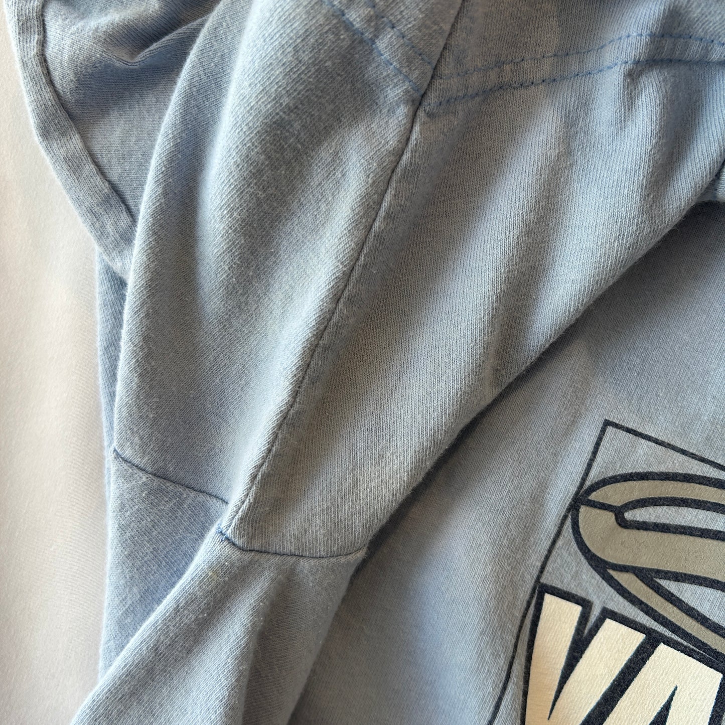 90's Vans ヴァンズ オーバルロゴTシャツ スケート ブルー (L)/C1075T-SO