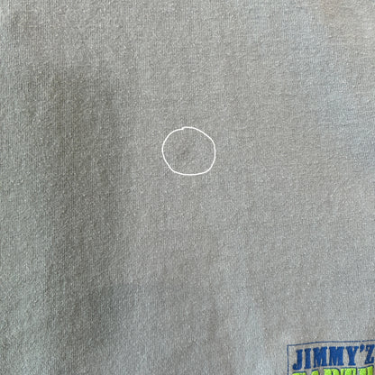80's Jimmy'z ジミーズ ネイティブ柄切り替え モックネックTシャツ ロンT グレー オールドサーフ スケート /C1078T-SO