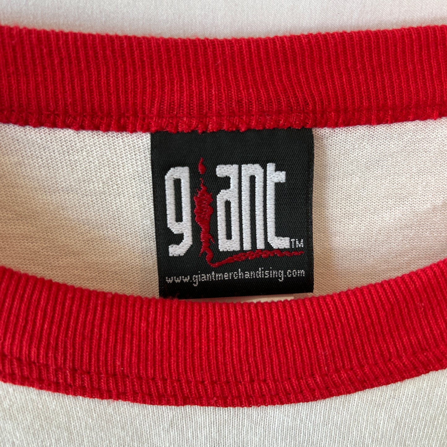 90's Red Hot Chili Peppers レッチリ "CALIFORNICATION" ラグラン バンドTシャツ giant(L)/C1281T-SO