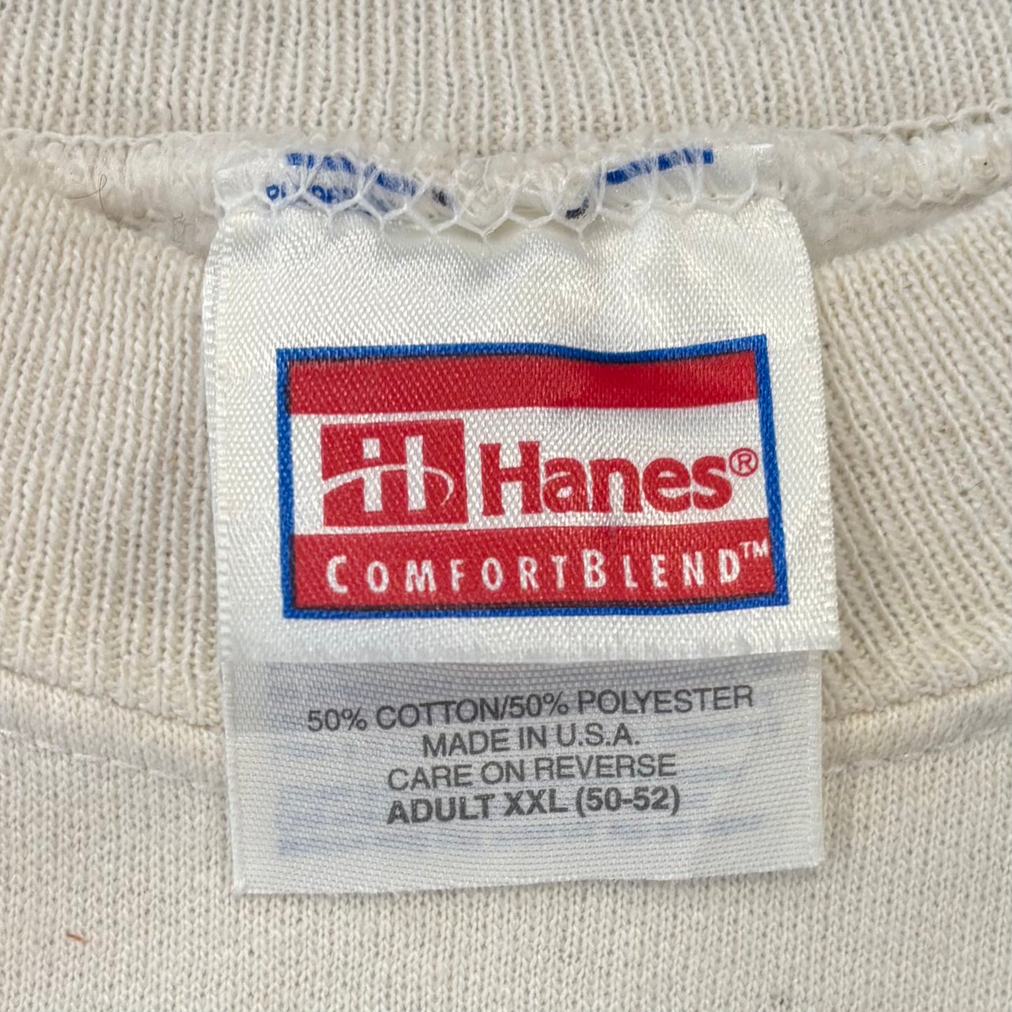 90's Hanes ヘインズ Springer Spaniel JAX アニマルスウェット 白 (XXL) /A8857S-SO